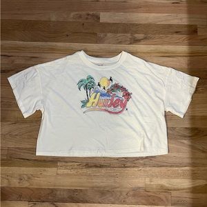 NWOT Women’s Hurley Cropped Tee Size Medium